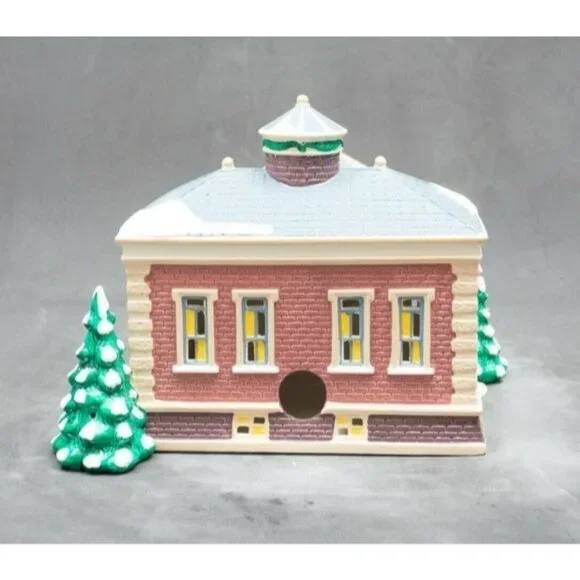 Dept 56 Snow Village - Village Public Library - Picture 3 of 6